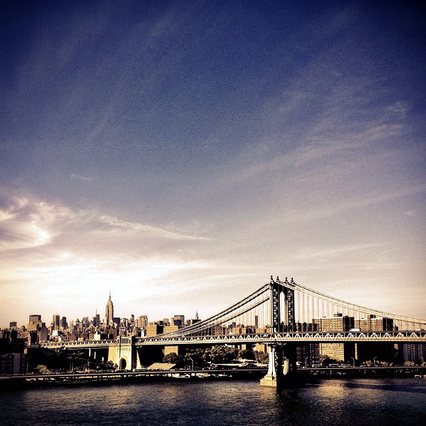 Walk across the Brooklyn Bridge