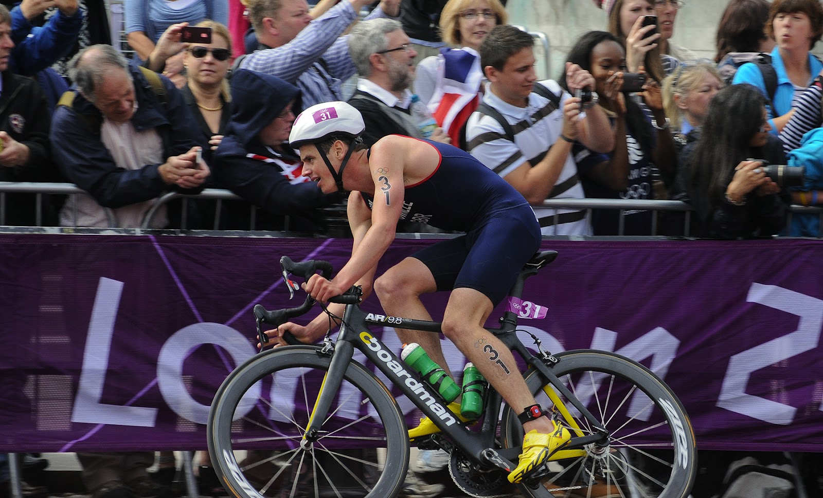 Larrie Tiernan Men's Triathlon, London Olympics 2012