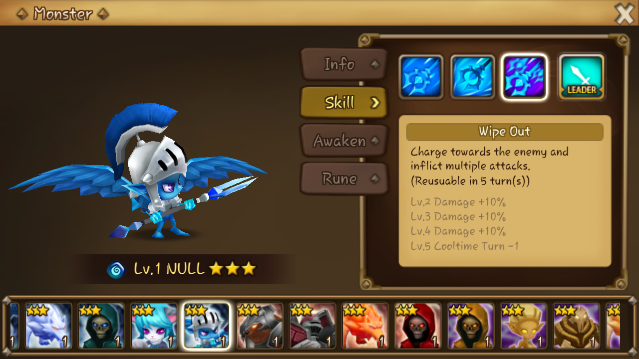 IMP CHAMPION WATER YAKU Kinh nghiệm chơi Summoners War VN