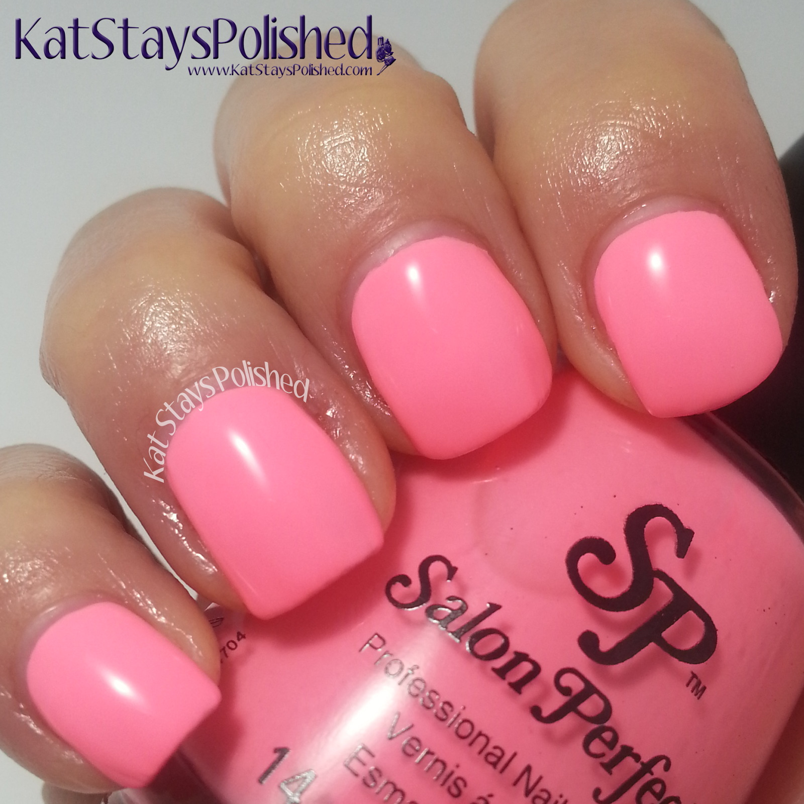 Salon Perfect Neon Pop - Tickled Pink | Kat Stays Polished