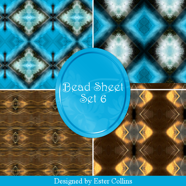 Fun with Paper Beads Printable Paper Bead Sheet Set 6