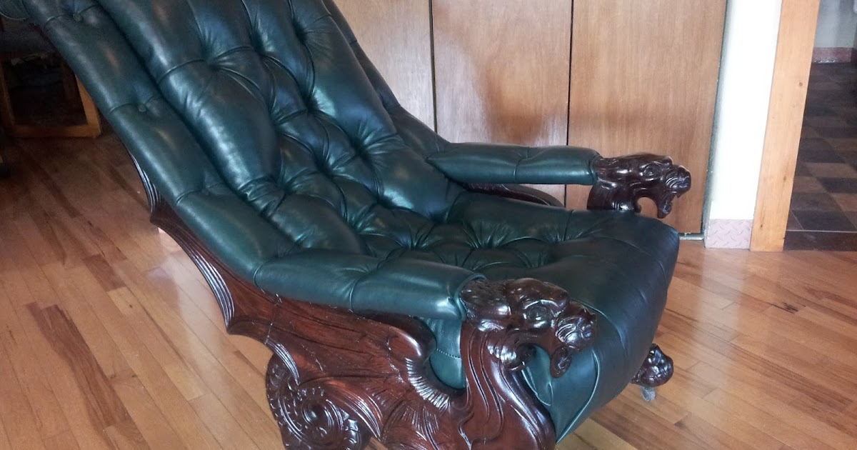 Homestyle Custom Upholstery and Awning Antique Sleepy Hollow Chair