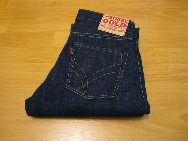 strike gold denim