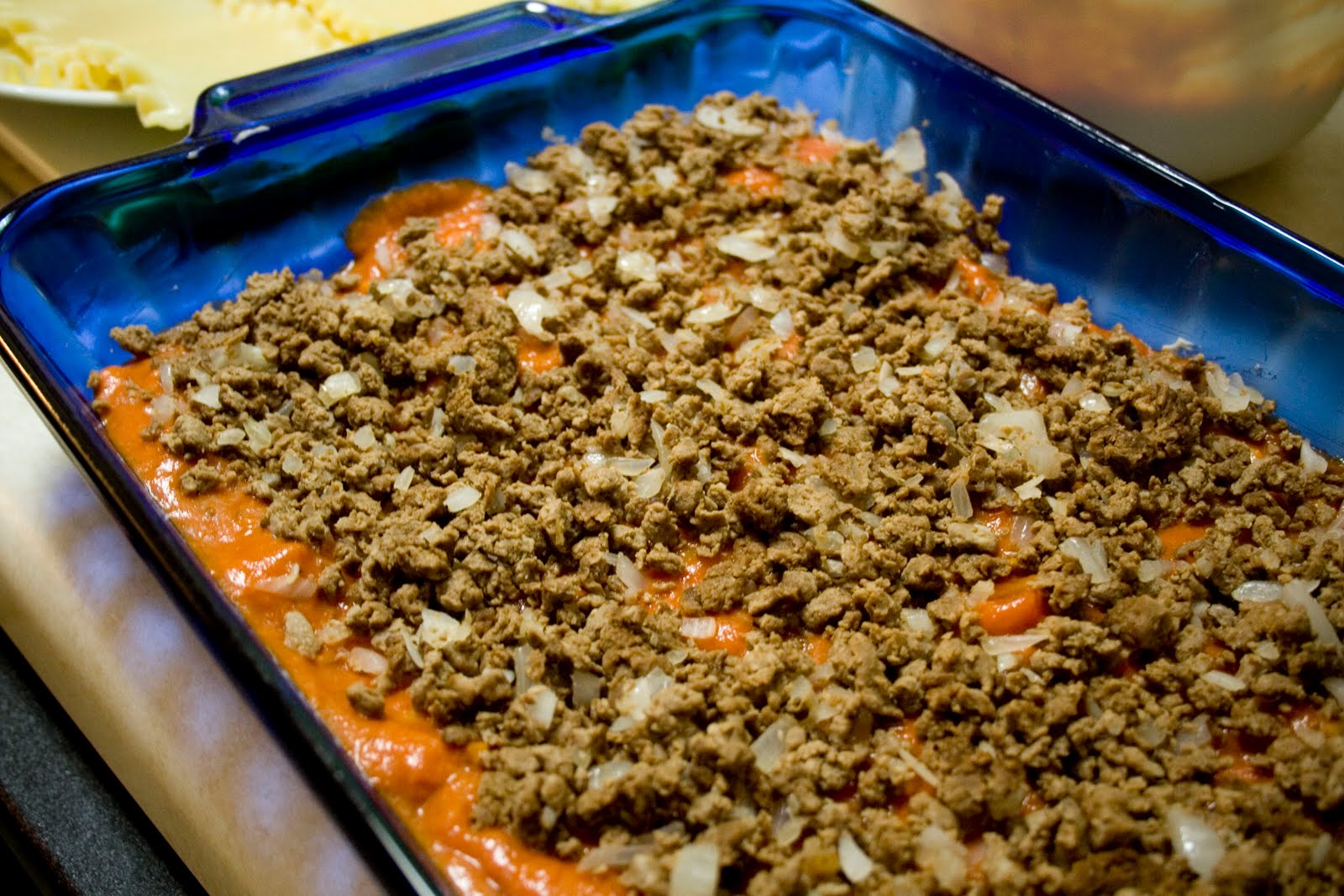 Meatyish Classic Lasasnga with Quorn Beef Style Grounds