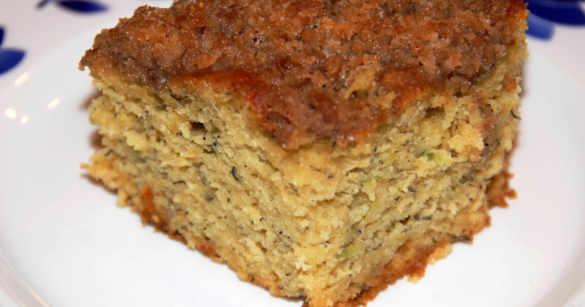 Little Bit of Everything Banana Zucchini Crumble Cake