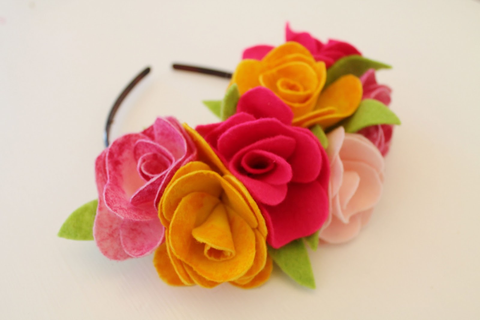 DIY Fabric Flower Crown
