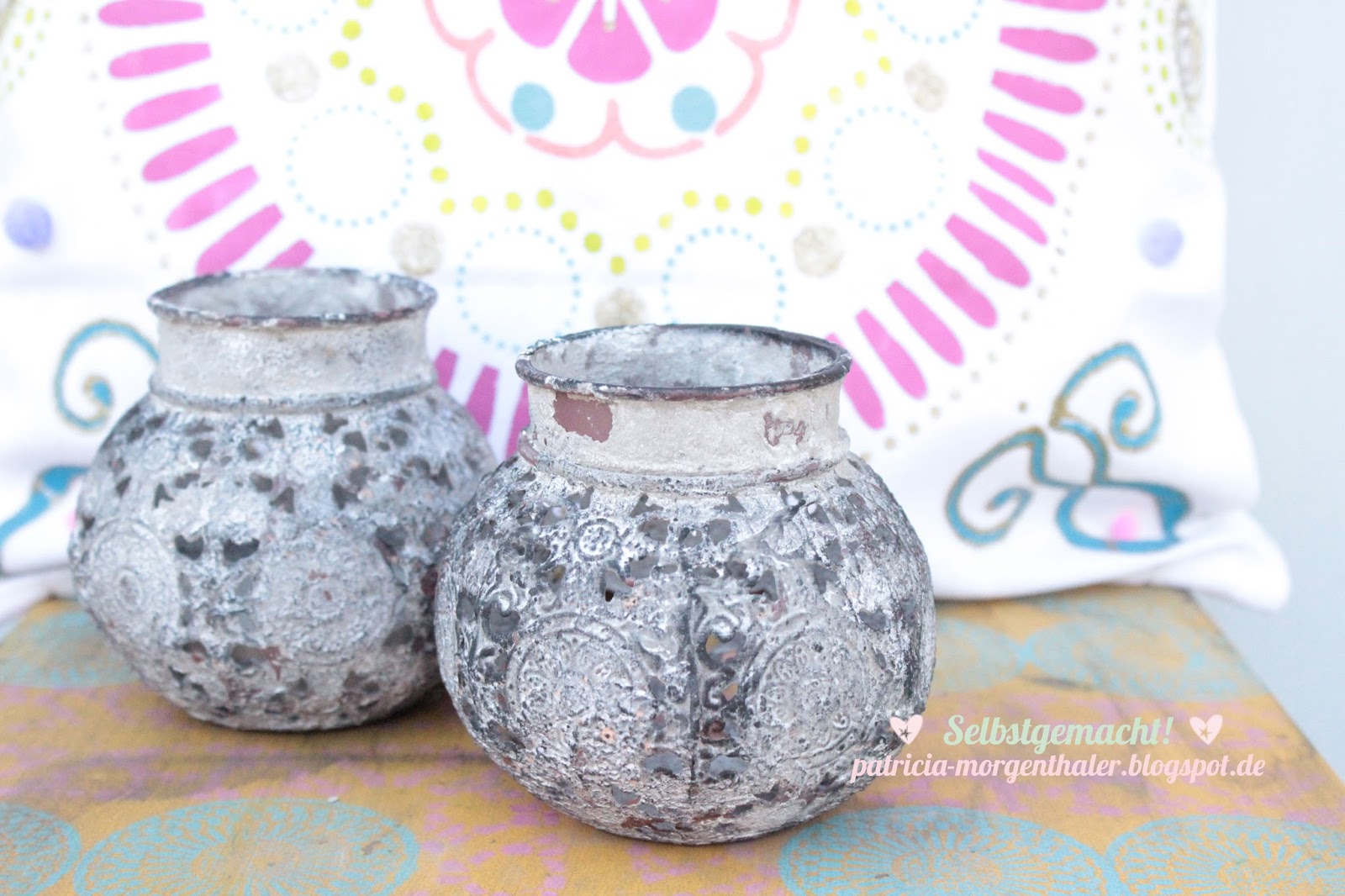 Homemade by patricia morgenthaler: diy: ethno kissenhüllen