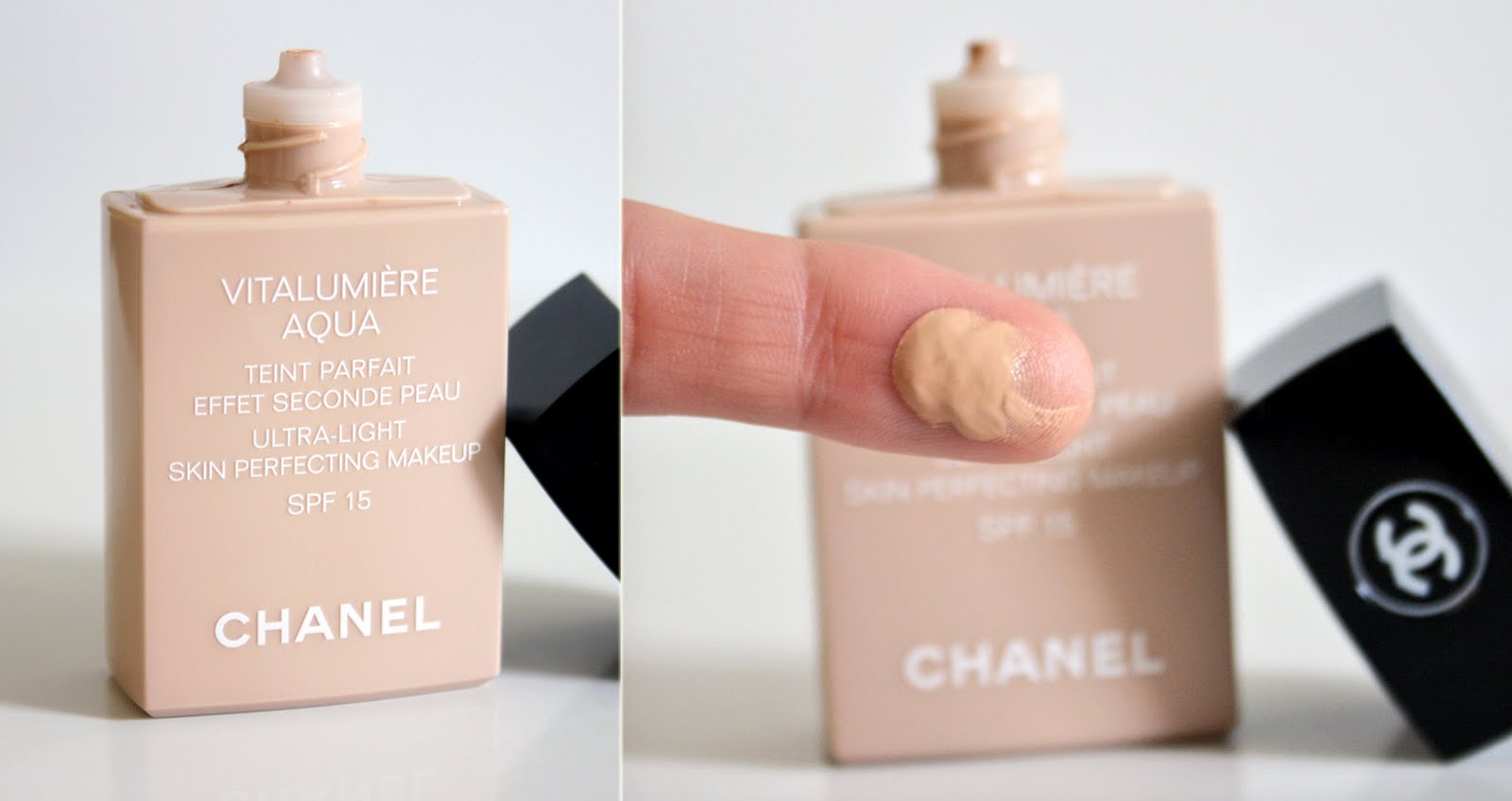 A Cup of Beauty Review Chanel Vitalumiere Aqua Foundation