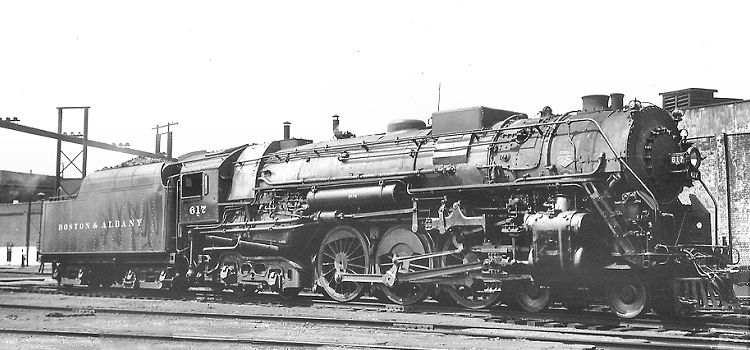 K4 G 1:29 Decals Boston and Albany Roman Steam Locomotive White 