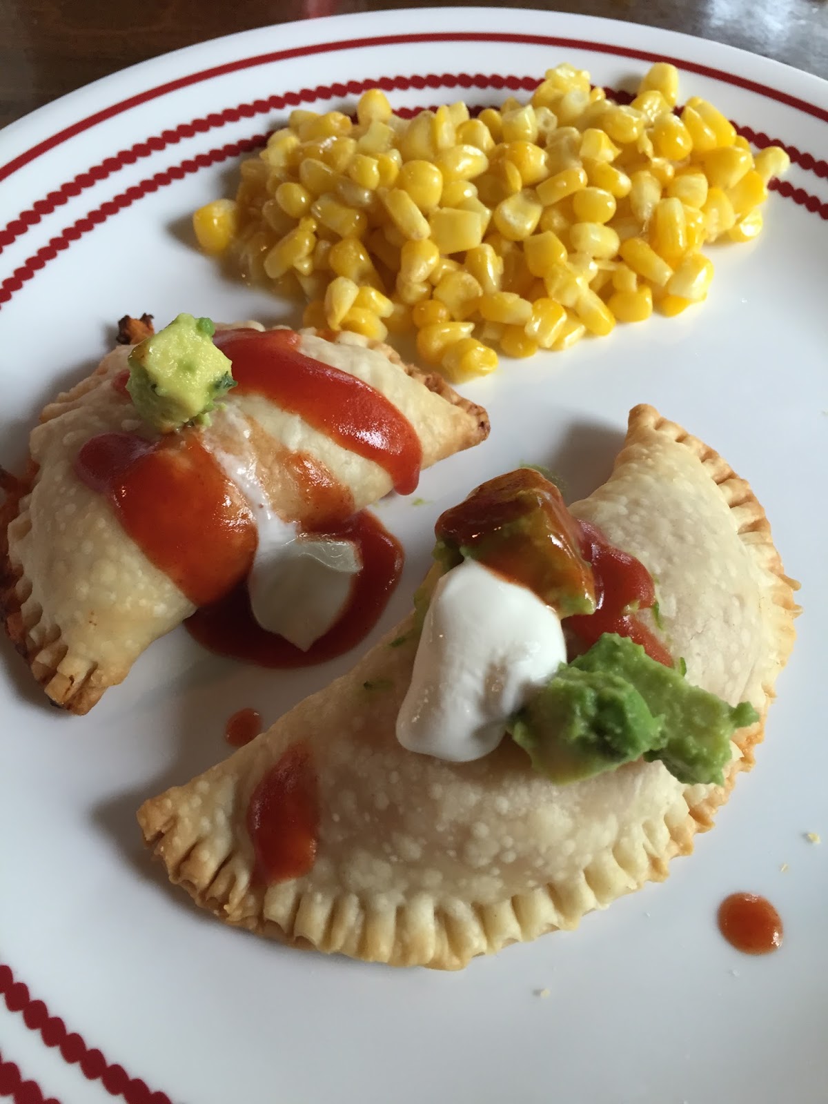 Simply Blessed Journey of Life Cream Cheese Chicken Empanadas