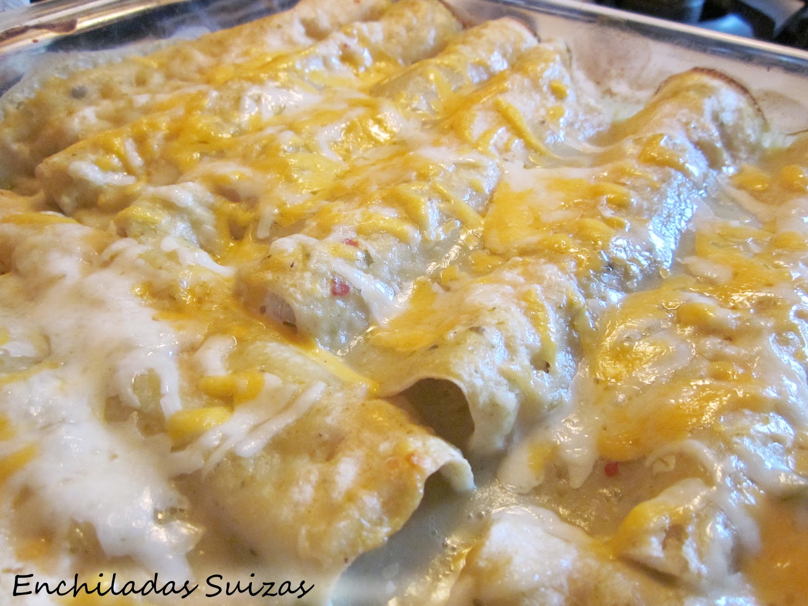 Enchiladas Suizas With Chicken Recipe — Dishmaps