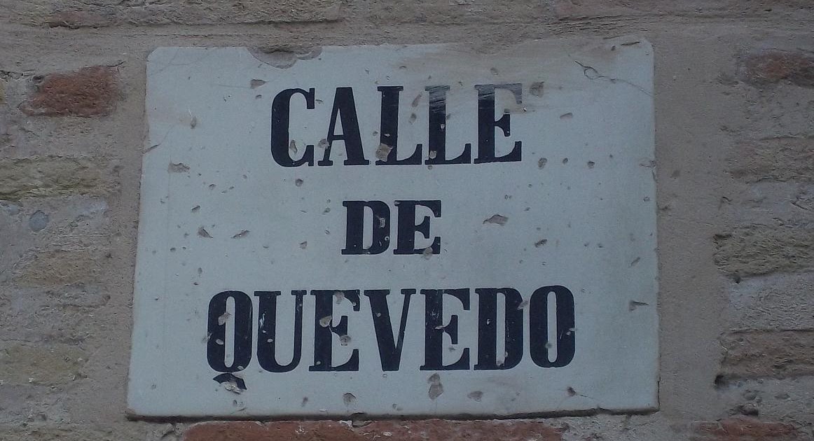 Calles históricas de Valencia.: La "Calle de Quevedo" hace honor a este
