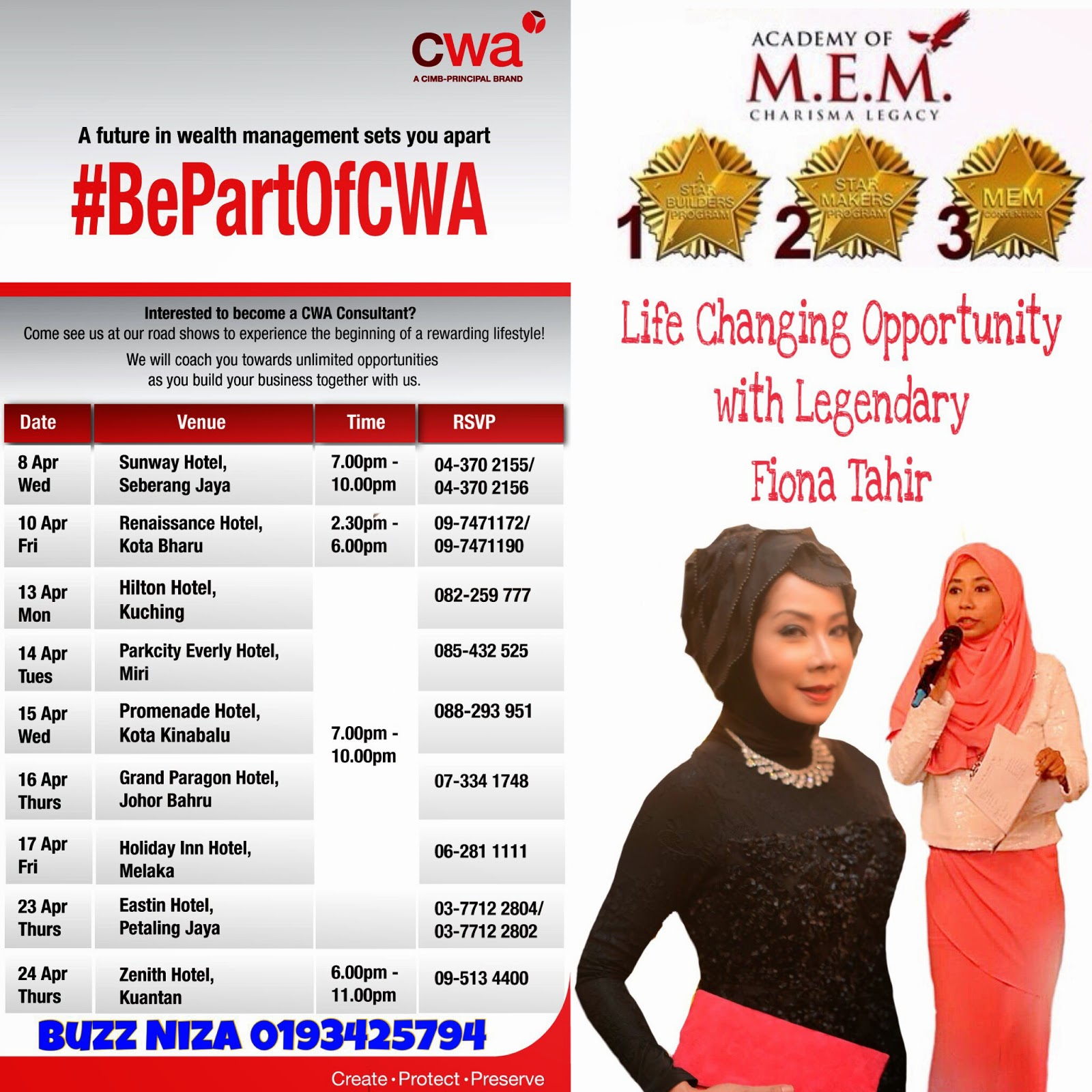 CWA Grand Business Opportunity 