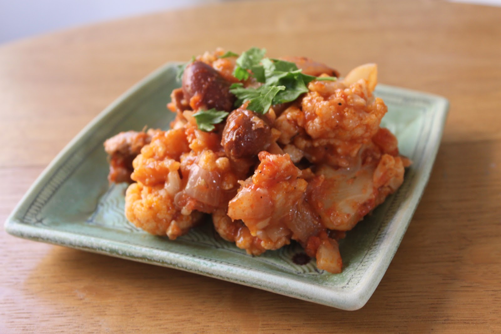 Domestic Divas Blog Cauliflower Olive Chicken Stew