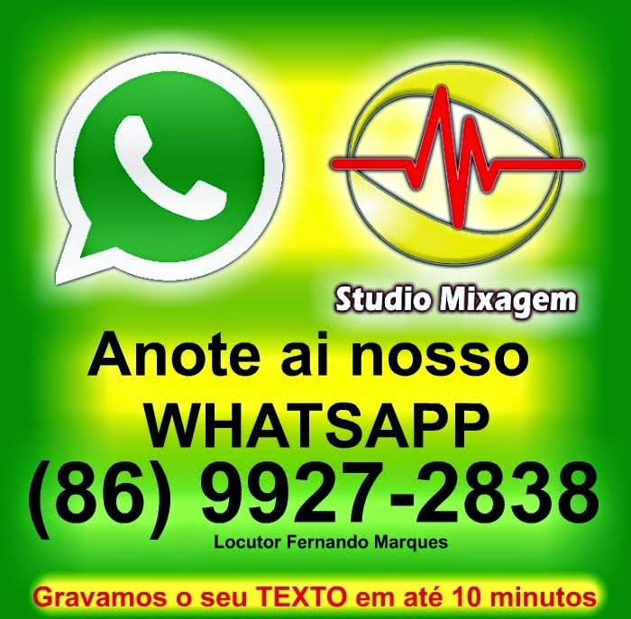 Nosso Whatsapp (86) 9927-2838