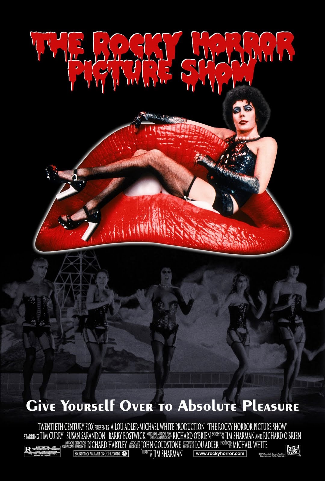rocky horror picture show richard o'brien tim curry film 1975 poster