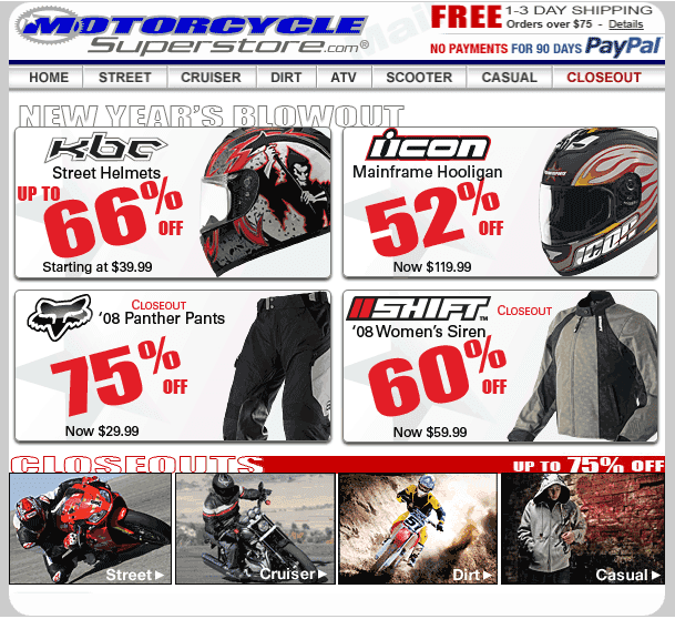 Dirt Bike Center Motorcycle Superstore Revs Up Mobile Commerce Initiatives