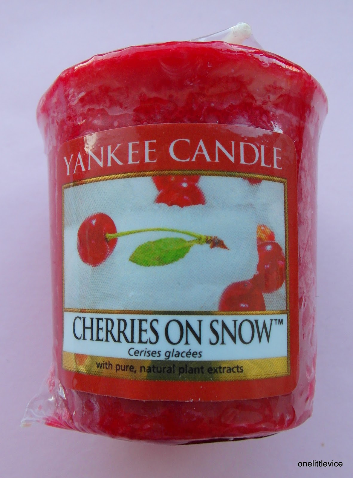 Yankee Candles Cherries on Snow, Home Sweet Home, True Rose One