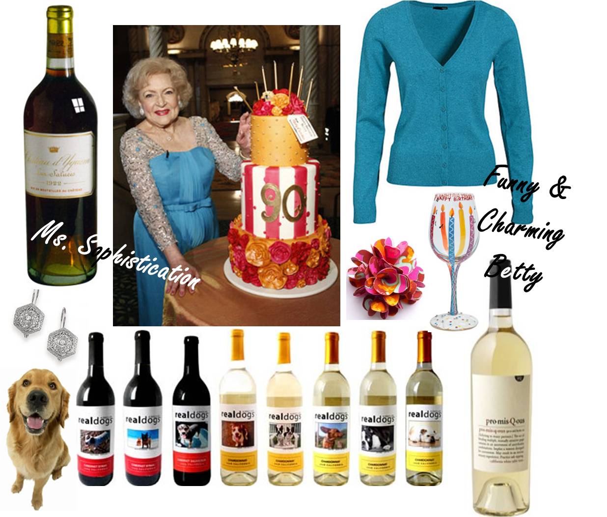 Denise's Press Fractions Wine Blog What Betty White Should Have Drank