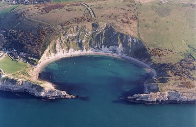 Ernie Khairina darling kids travel blog  Jurassic Coast Lulworth cove
