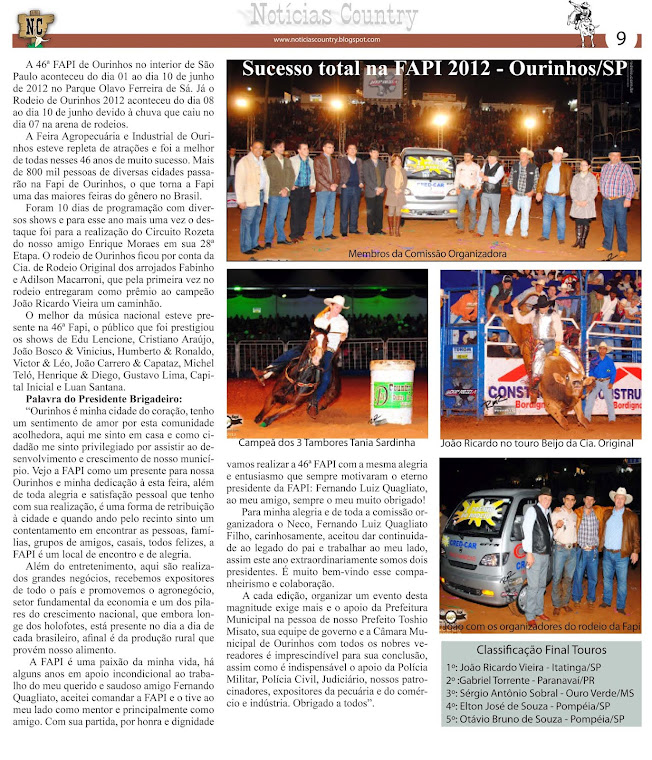 FAPI 2012 - Ourinhos/SP