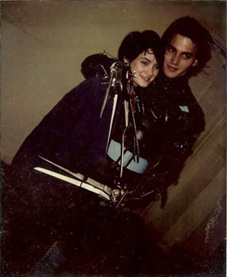 Winona Ryder and Johnny Depp on...
