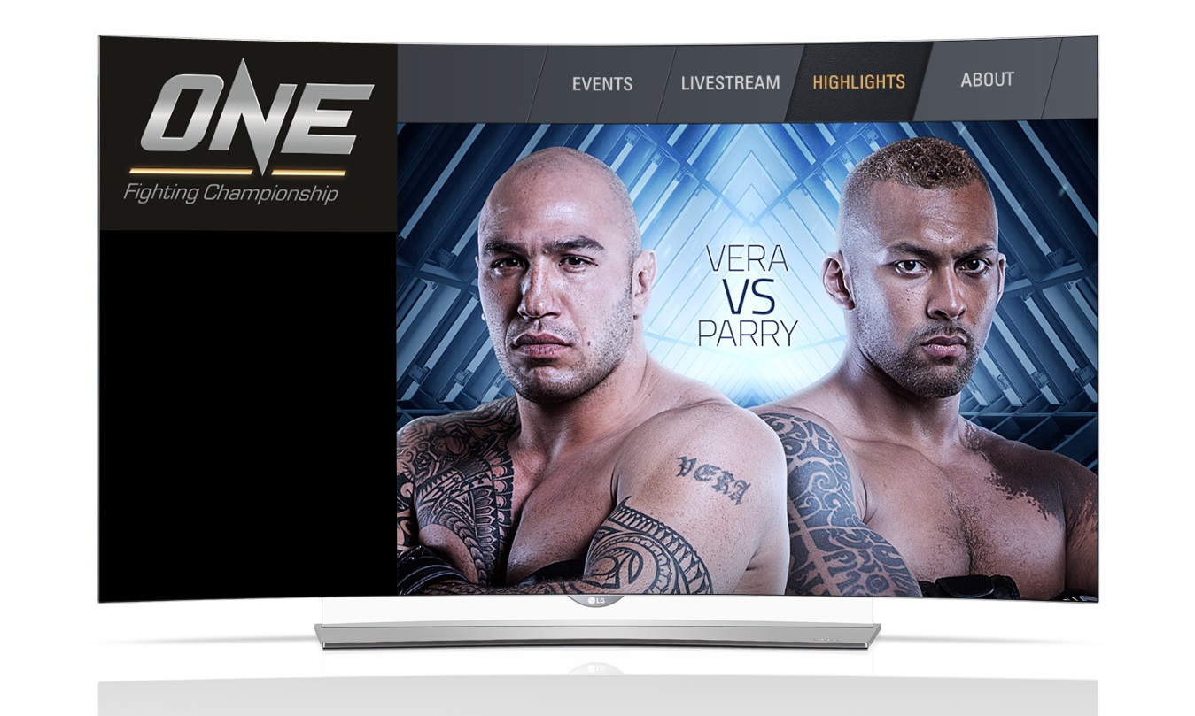 Global technology innovator LG Electronics brings the epic ONE FC experience to MMA enthusiasts via the ONE Championship app available for free in LG Smart TVs. One FC app on LG's Curved 4K OLED TVs