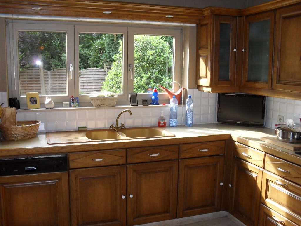 Renovatie van eiken keuken Meubelrenovatie Renovatie van eiken keuken Meubelrenovatie