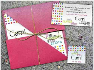 Estilos de tarjetas de 15 años Estilos de tarjetas de 15 años