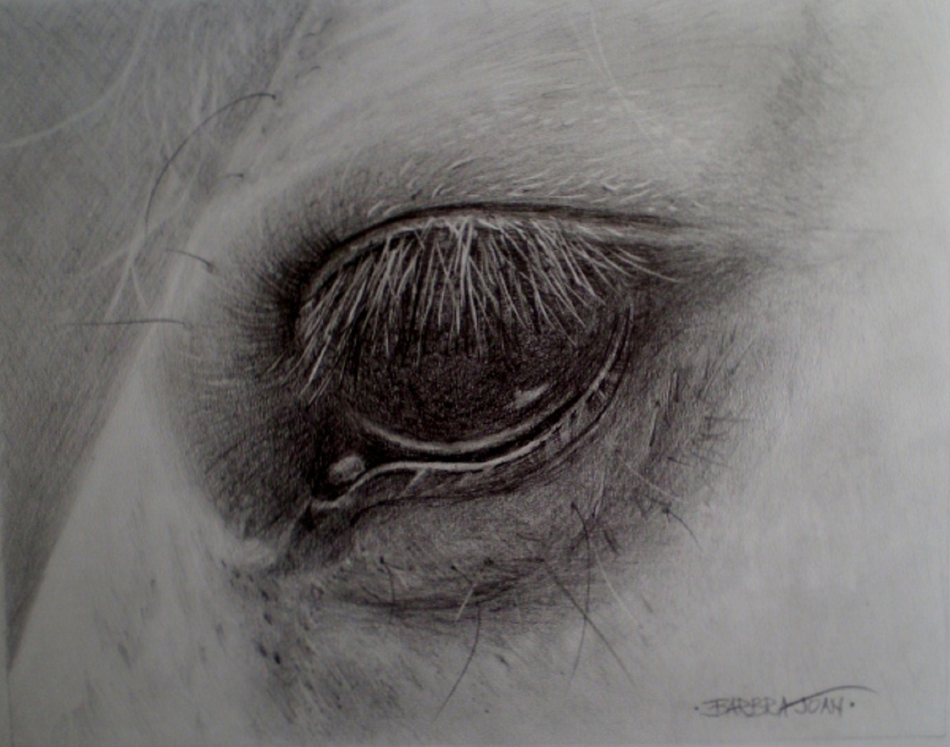 Art Hearts Place Pencil Drawing