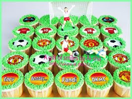 Cupcakes with Edible Image