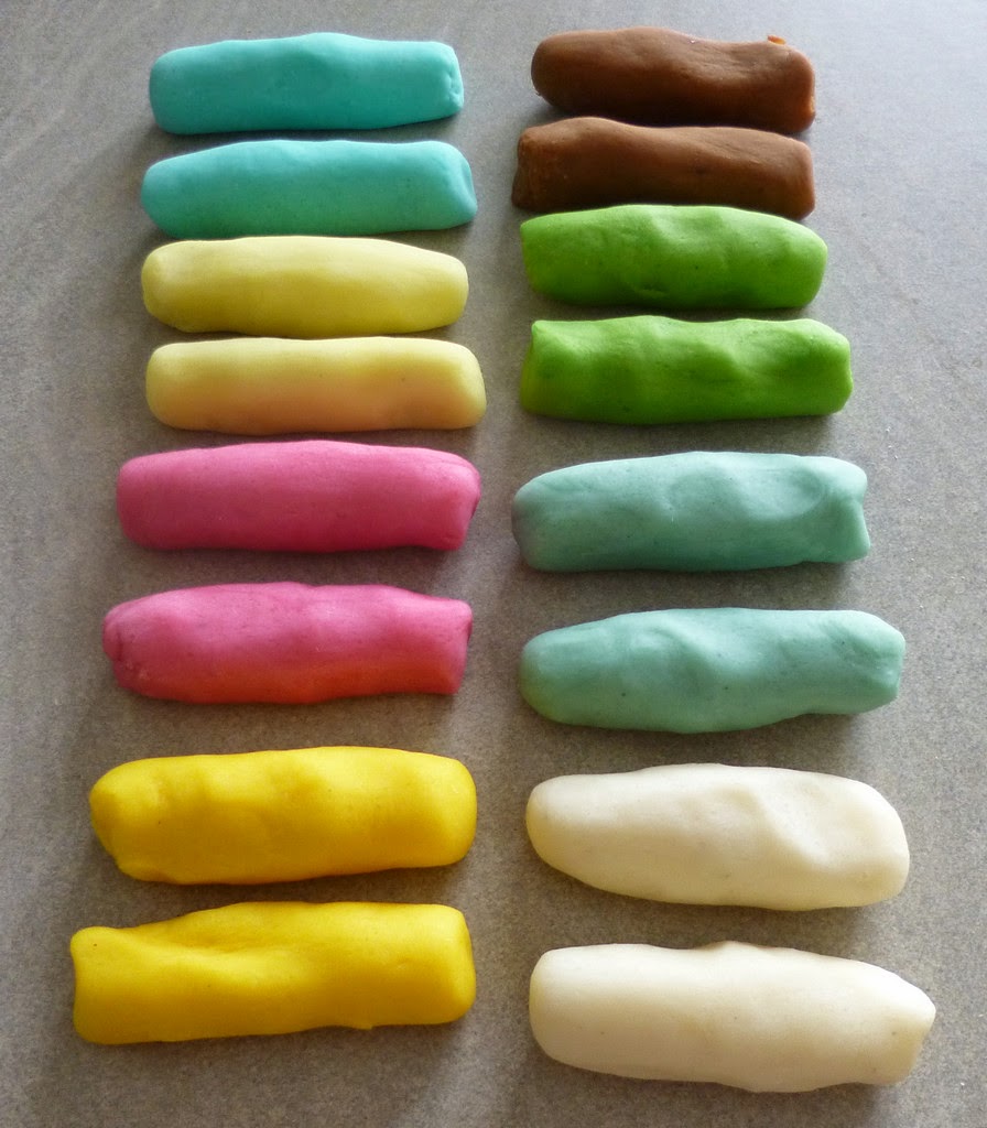 Pâte à modeler faite maison
