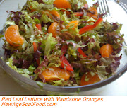 Red Leaf Lettuce with Mandarin Oranges. 4 Servings. Ingredients (red leaf lettuce with mandarin oranges)