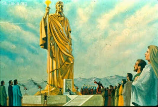 statue golden shadrach babylon daniel bible god friends kids babylonians who hebrews amazed lived while re little