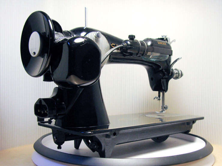 The Vintage Singer Sewing Machine Blog Getting Comfortable Wrenching