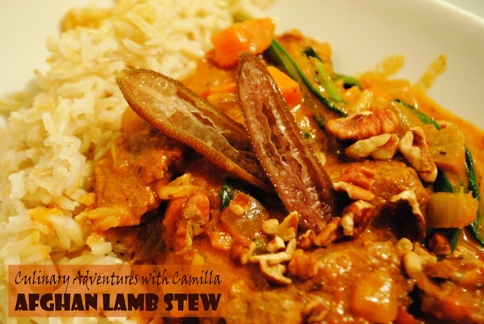 SRC Afghan Lamb Stew in Spinach Sauce
