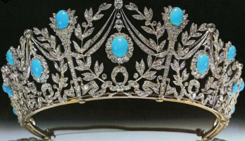 تيجان ملكية  امبراطورية فاخرة Princess+margaret+turquoise+tiara+large.jpg_thumb