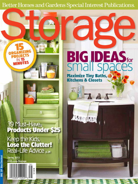 IHeart Organizing Spring 2013 Storage Magazine Issue is HERE!