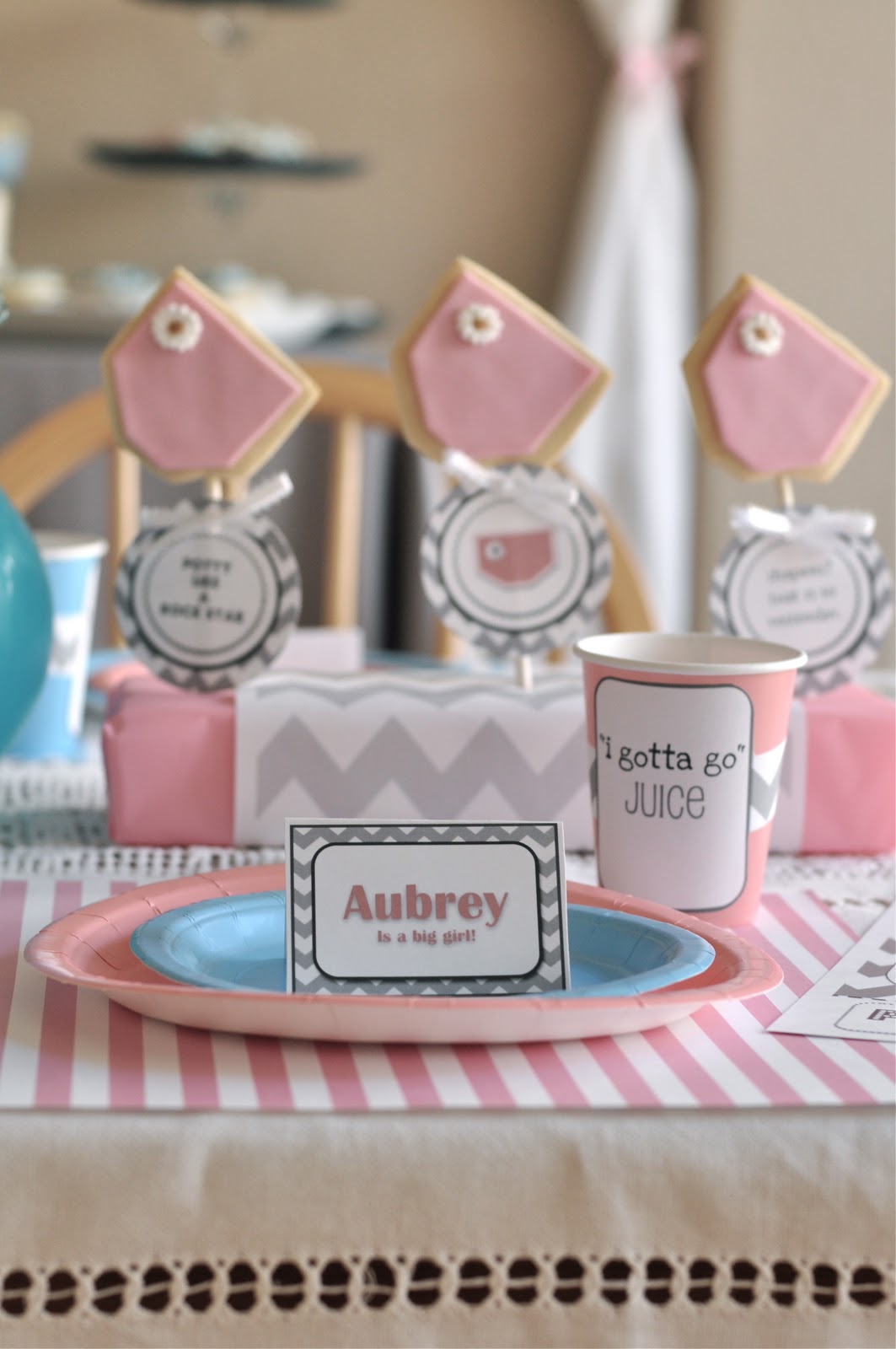 {our parties} POTTY PARTY! a potty training party Creative Juice