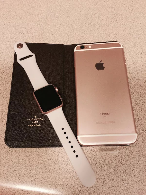 apple iphone watch rose gold