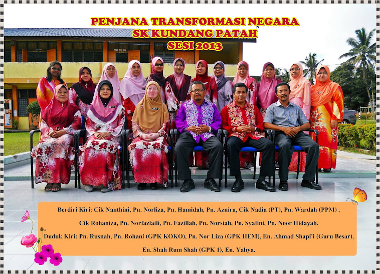 Guru-guru dan staf sesi 2013