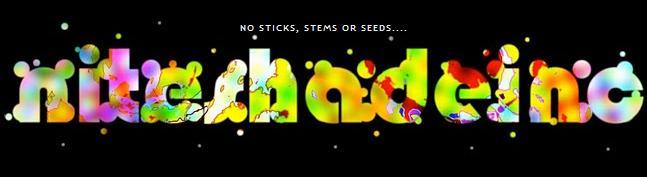 No sticks, stems or seeds....