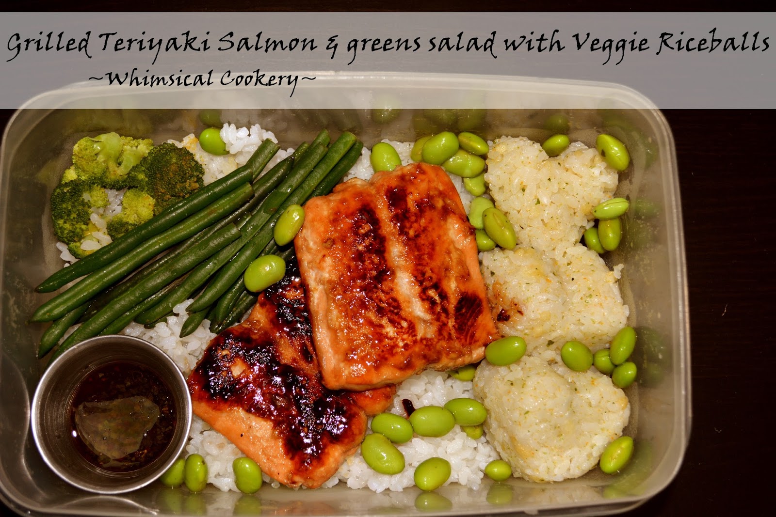 Grilled Salmon Bento Whimsical Cookery