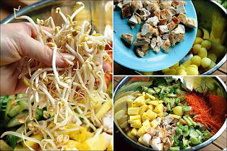 Salad gà kiểu Indonesian cực ngon