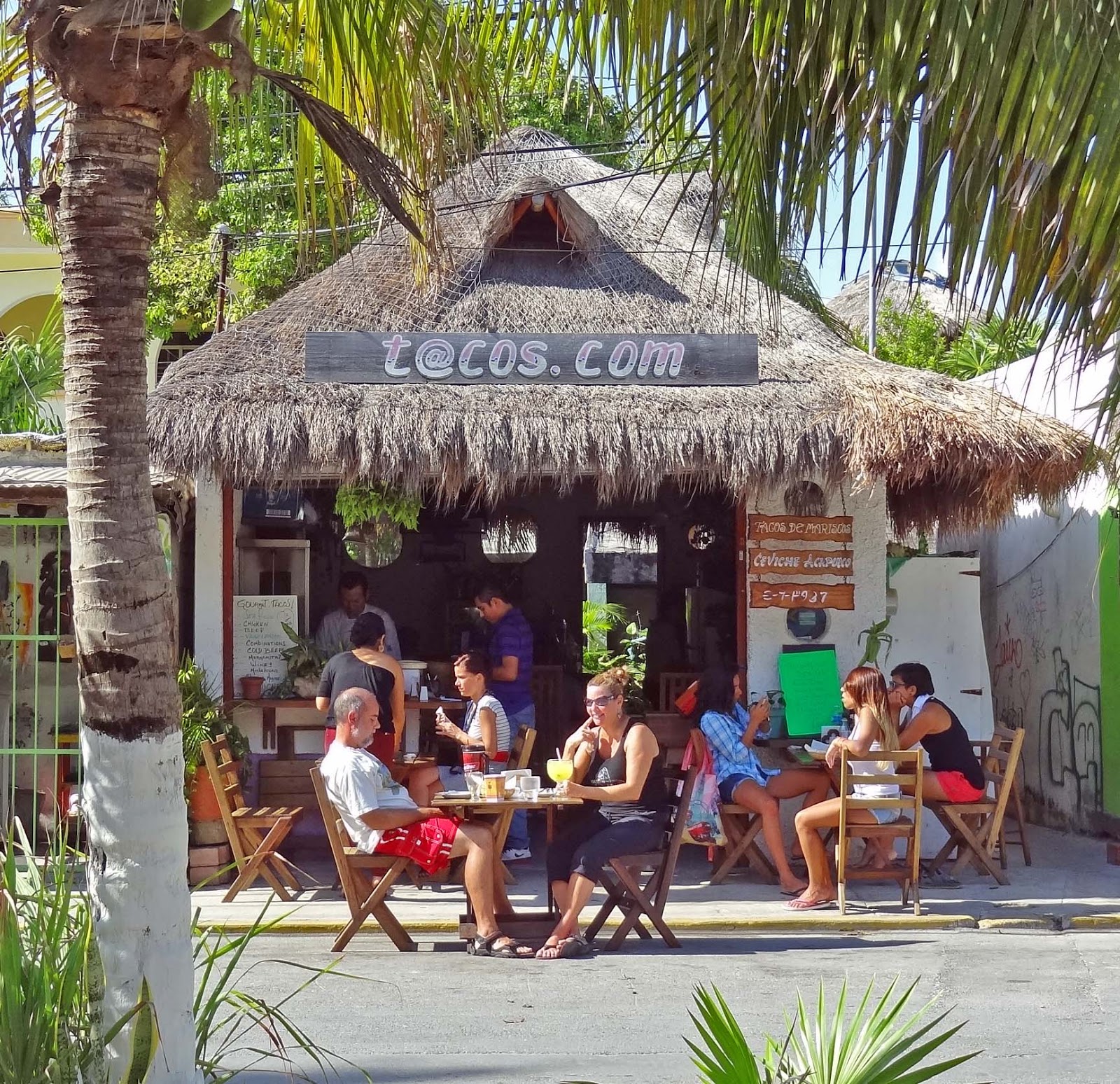 Joe's Retirement Blog A Few Restaurants, Puerto Morelos, Quintana Roo