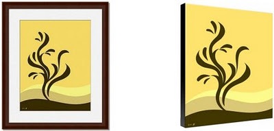 abstract canvas art
