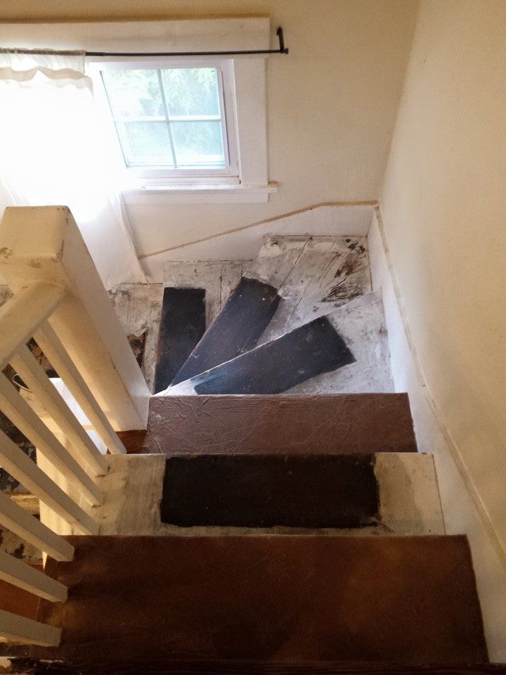 Brown Paper Stairs July 2015