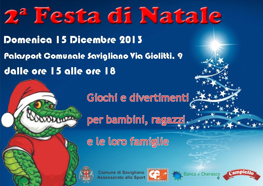 Feste Di Natale Per Bambini.B C Gators La Festa Di Natale Dei Centri Minibasket Gators