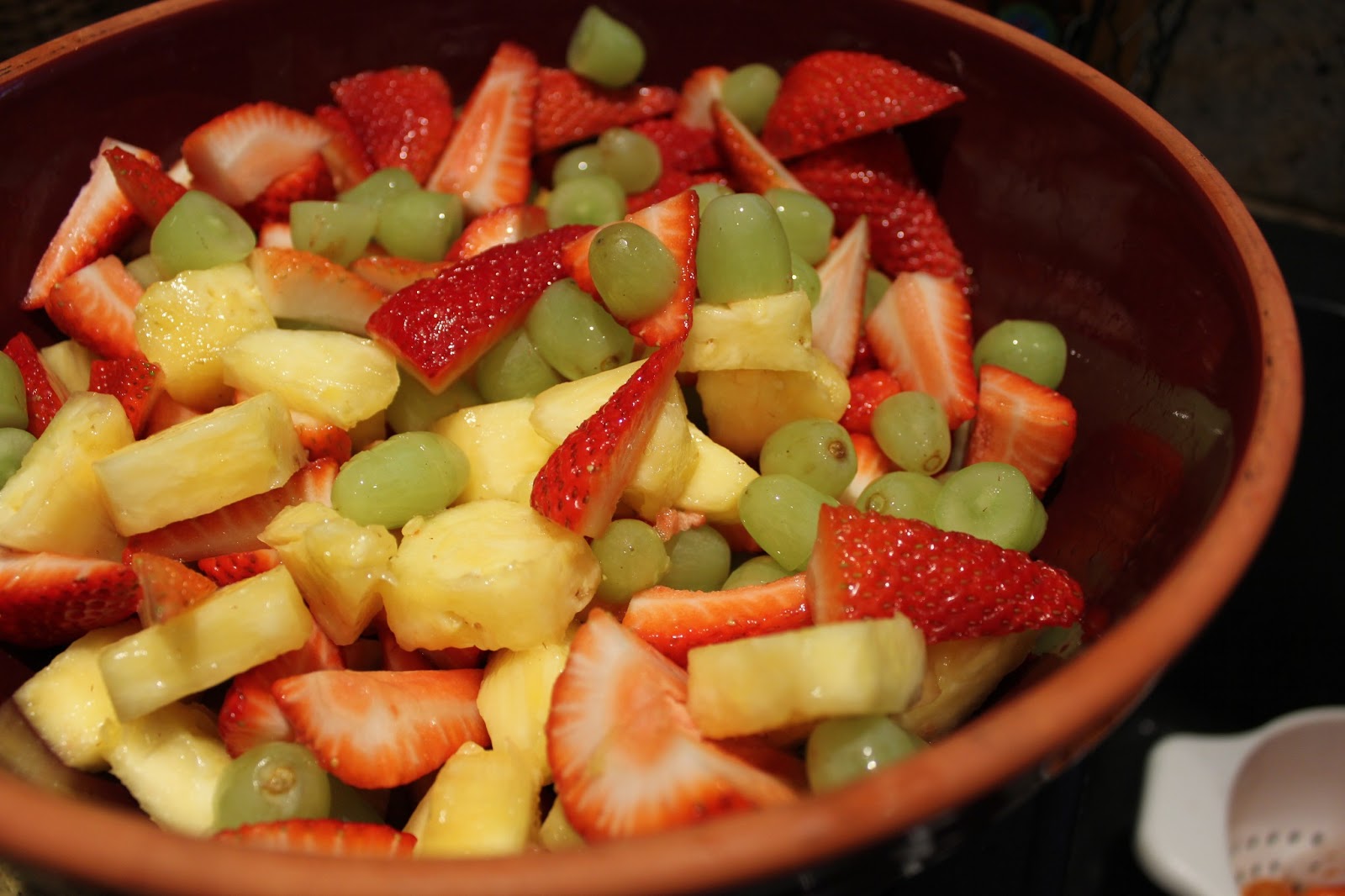 Blissfully Blessed: Pioneer Woman~Pretty, Yummy Fruit Salad
