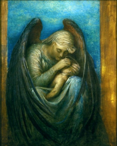 Death Crowning Innocence by George Frederic Watts Death Crowning Innocence by George Frederic Watts